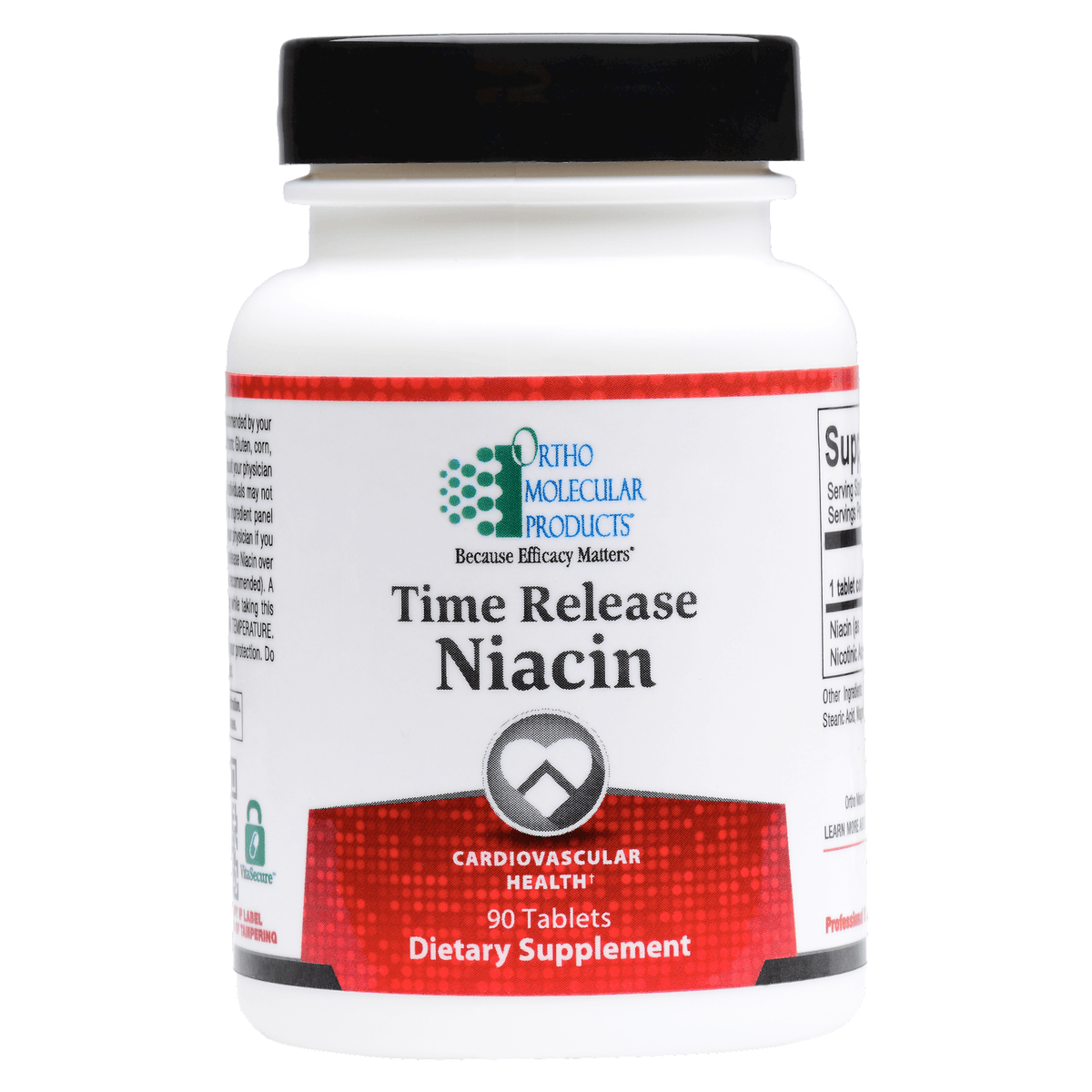 Ortho Molecular Time Release Niacin 90 Tabs 2 Pack - VitaHeals.com