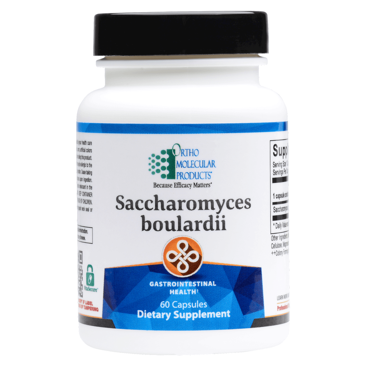 Ortho Molecular Saccharomyces Boulardii 60 Caps 2 Pack - VitaHeals.com