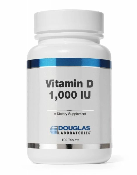 Douglas Labs Vitamin D 25 Mcg (1,000 Iu) 100 Tabs