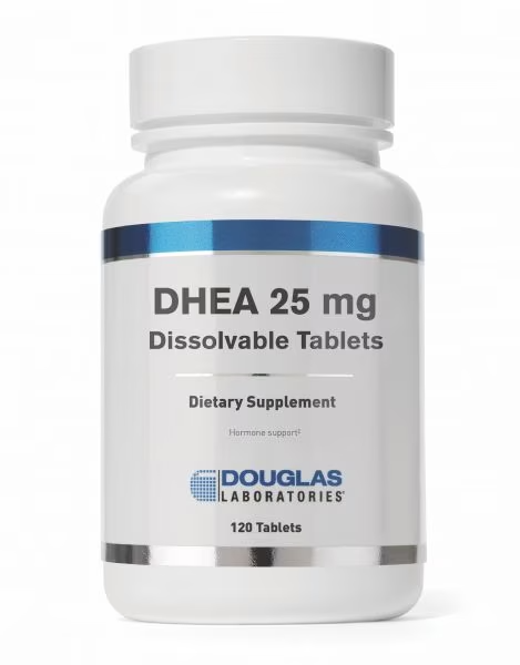 Douglas Labs Dhea (25 Mg.) Dissolvable Tablets 120 Tabs