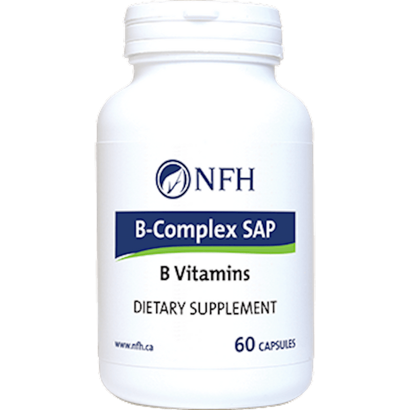NFH-Nutritional Fundamentals for Health B-Complex SAP 60 caps 2 Pack - VitaHeals.com