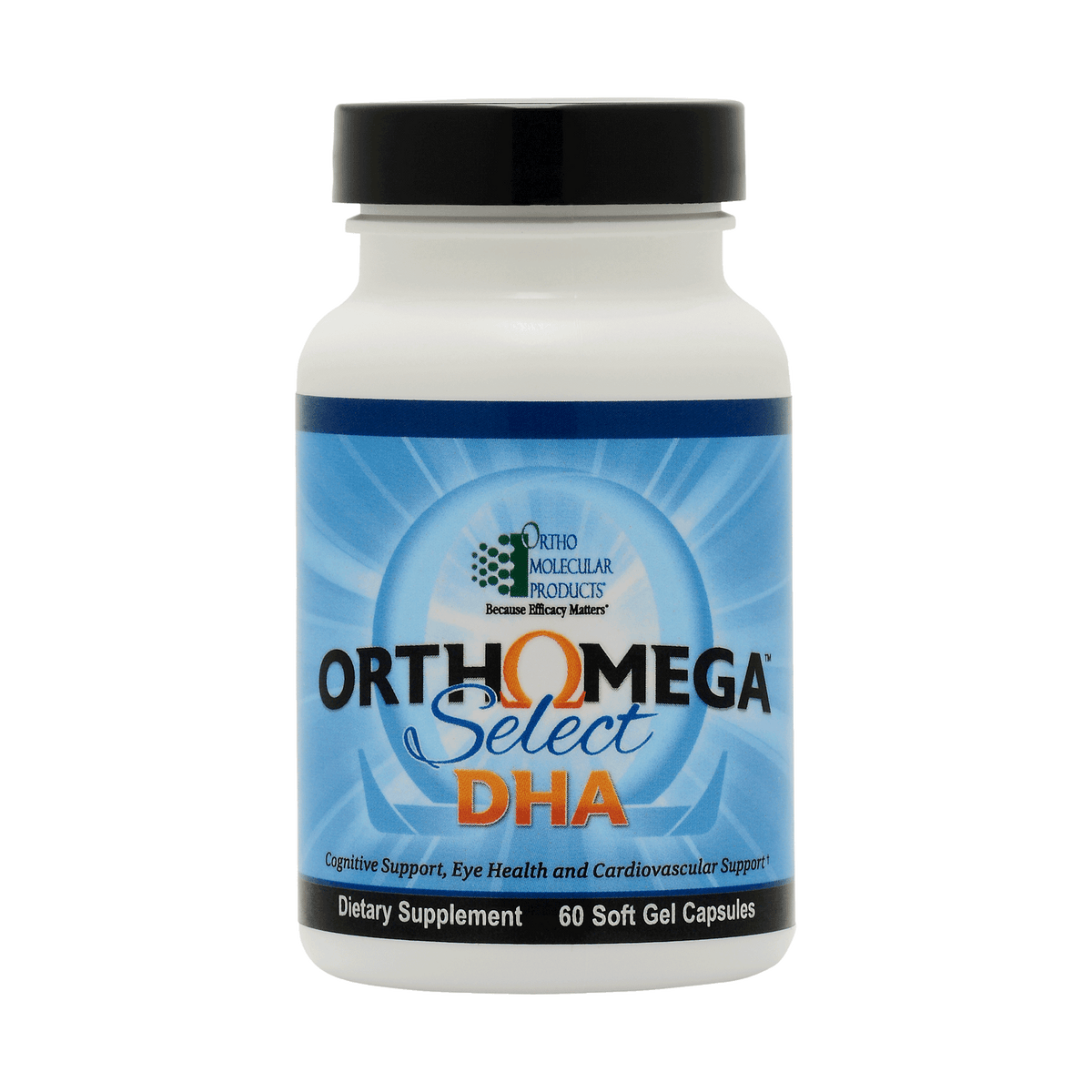 Ortho Molecular Orthomega Select Dha 60 Gels 2 Pack - VitaHeals.com