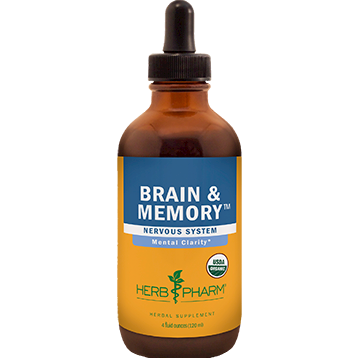 Herb Pharm Brain & Memory Tonic Compound 4 Oz - VitaHeals.com