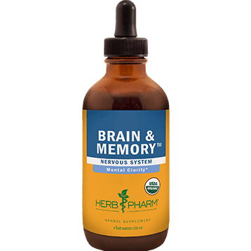 Herb Pharm Brain & Memory Tonic Compound 4 Oz - VitaHeals.com