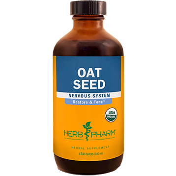 Herb Pharm Oat Seed 8 Oz - VitaHeals.com