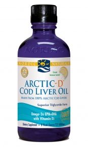 Nordic Naturals Arctic-D Cod Liver Oil (Lemon) 8 fl. oz.