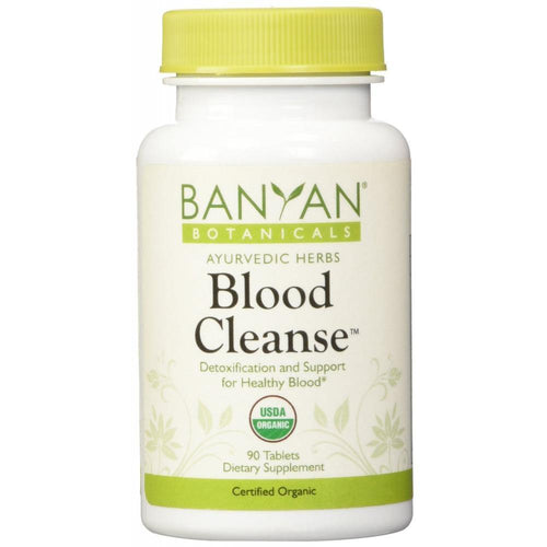 Banyan Botanicals Blood Cleanse, Organic 90 Tabs 2 Pack - VitaHeals.com