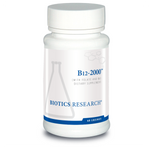 Biotics Research B12-2000 With Folate 60 Lozenges 2 Pack