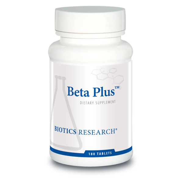 Biotics Research Beta-Plus 180 Tablets 2 Pack