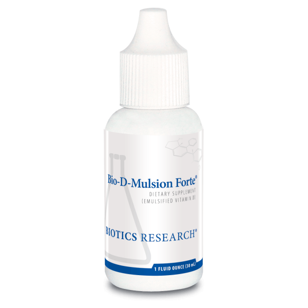Biotics Research Bio-D-Mulsion Forte 1 oz