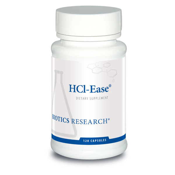 Biotics Research HCL-Ease 120 Capsules