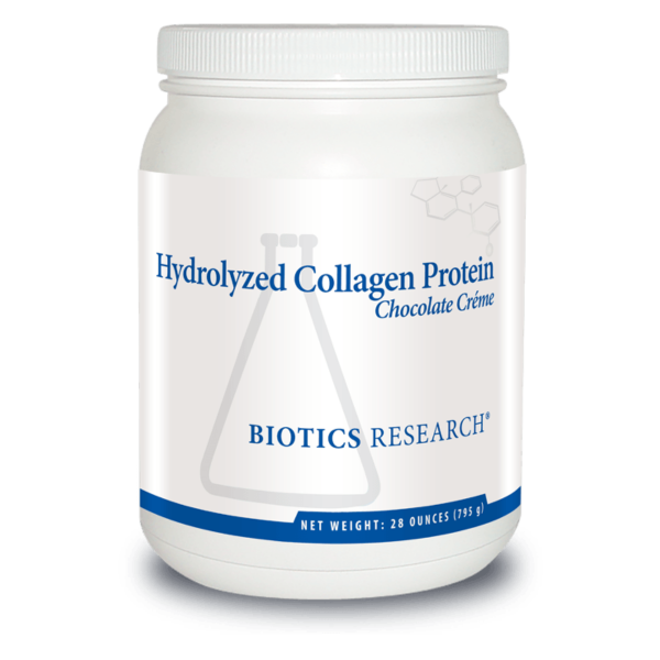 Biotics Research Hydrolyzed Collagen Protein - Chocolate Creme 28 oz.