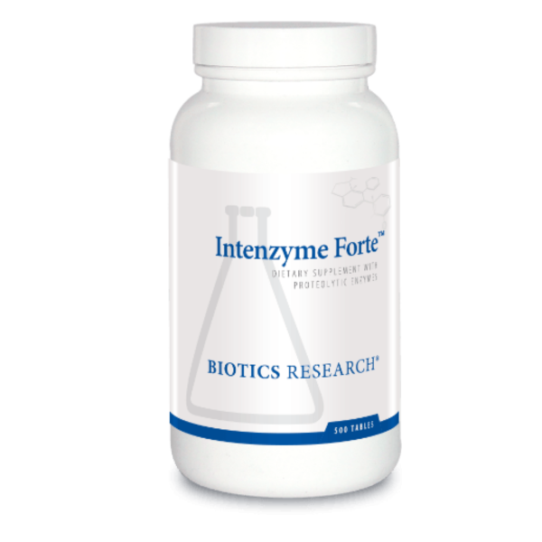 Biotics Research Intenzyme Forte 500 Tablets By