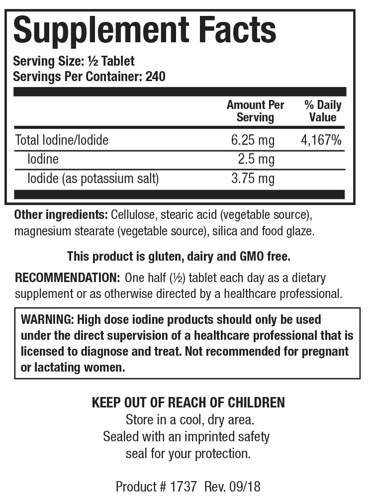 Biotics Research Iodizyme Hp 120 Tabs