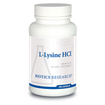 Biotics Research L-Lysine-HCL 100 Capsules