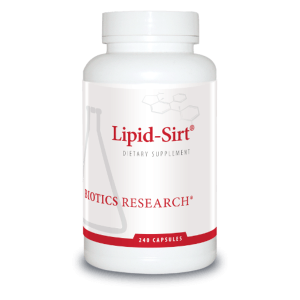Biotics Research Lipid-Sirt 240 Capsules By
