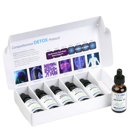 Desbio Comprehensive Homeopathic Detox Kit COMPKIT - VitaHeals.com