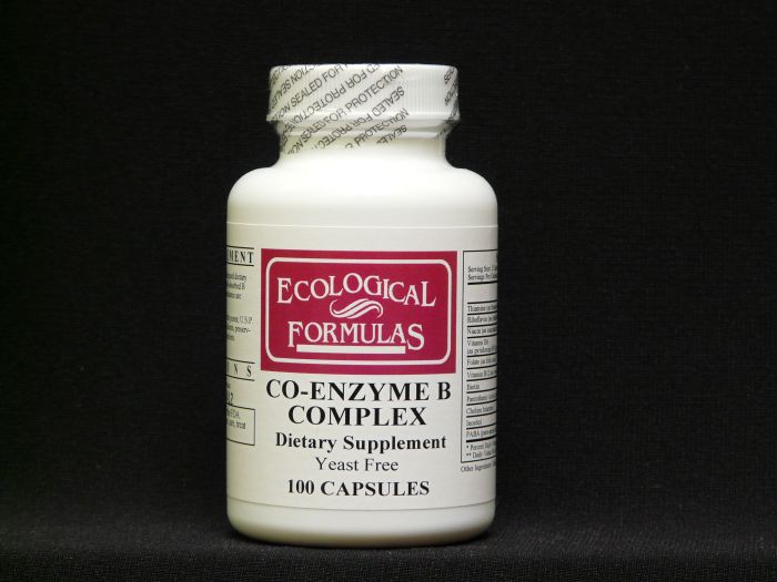 Ecological Formulas Co-Enzyme B Complex 100 Capsules