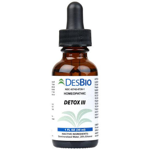 DesBio Detox III 1 fl oz. - VitaHeals.com