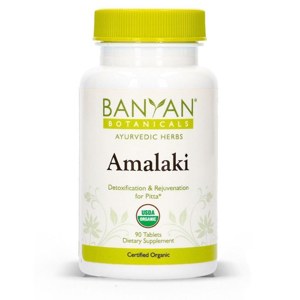 Banyan Botanicals Amalaki, Organic 90 Tabs 2 Pack - VitaHeals.com