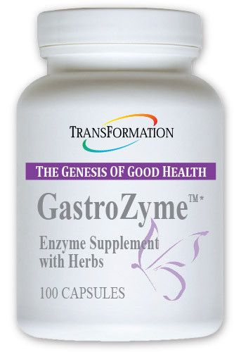 Transformation Enzymes GastroZyme 100 Capsules