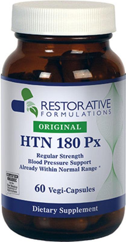 HTN 180 Px - Original Regular Strength blood pressure Support 60 Veg Capsules - VitaHeals.com