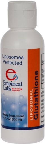 Empirical Labs Liposomal Glutathione (White Bottle, Cold Ship) 4 oz.