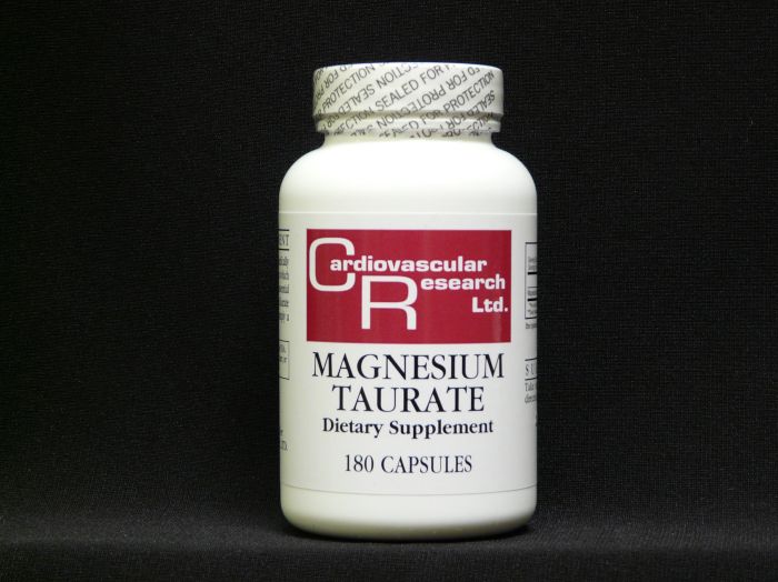 Ecological Formulas Magnesium Taurate 180 Capsules