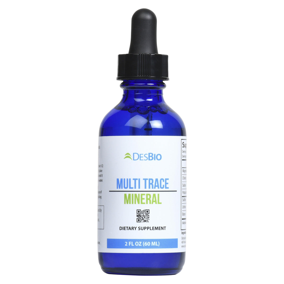 DesBio Multi Trace Mineral (Formerly Multi-Mineral Plus) 60 ml 2 Pack - VitaHeals.com