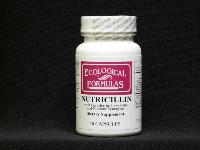 Ecological Formulas Nutricillin 50 Capsules