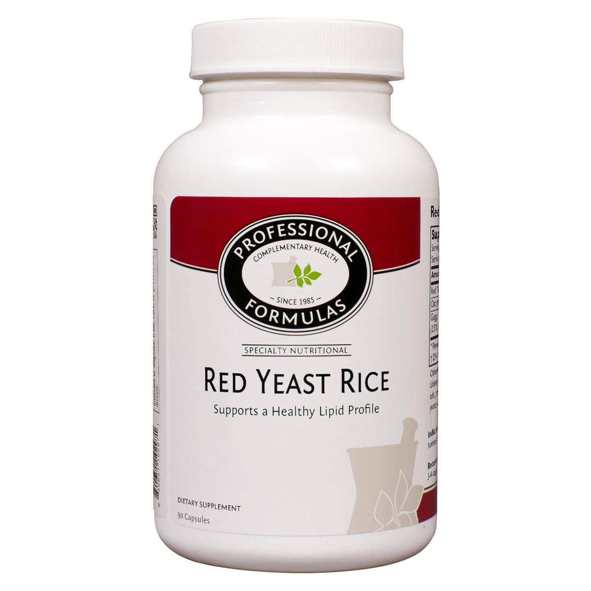 Professional Formulas Red Yeast Rice 90 Capsules 2 Pack - VitaHeals.com