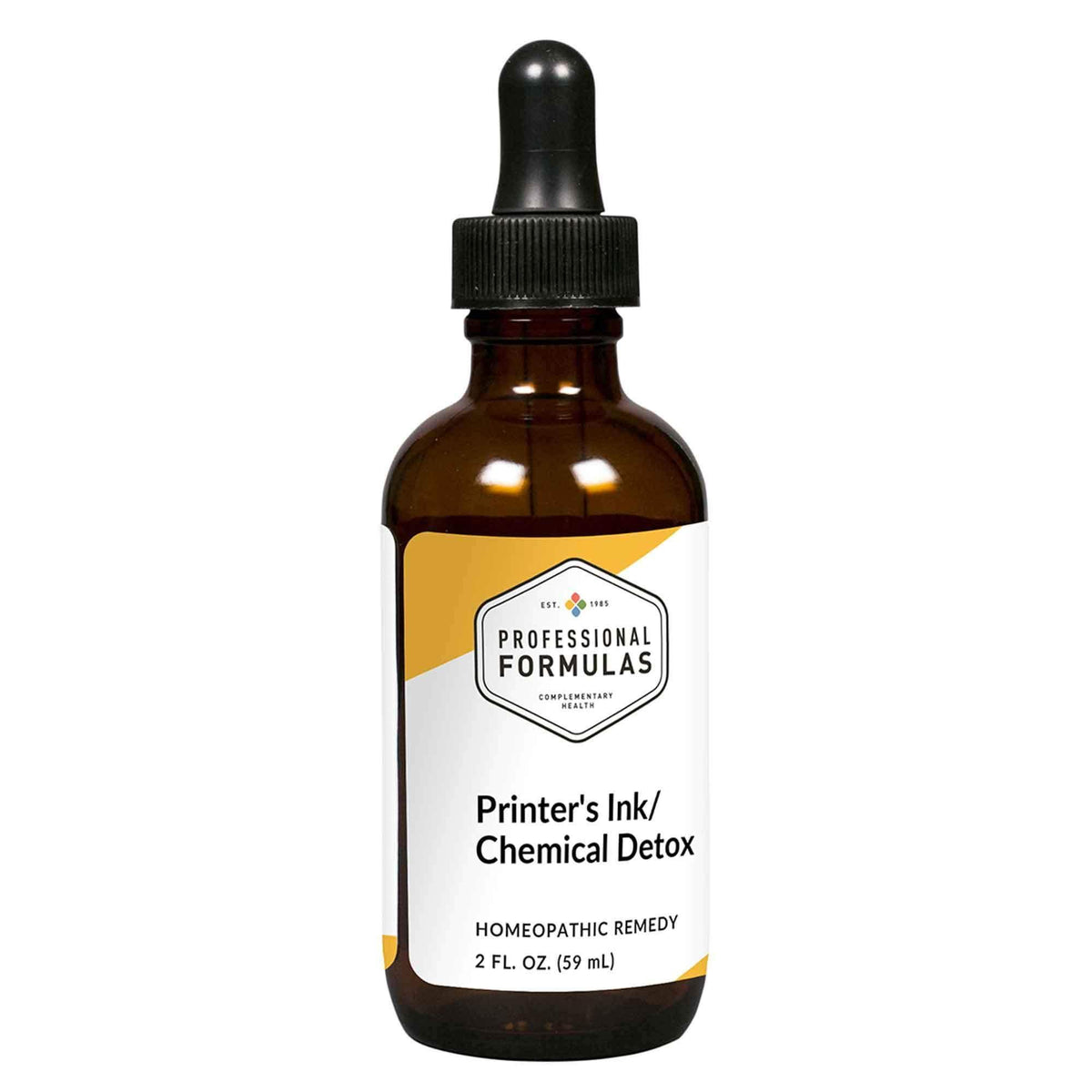 Professional Formulas Printer Ink/Chemical Detox 2 Ounces 2 Pack - VitaHeals.com