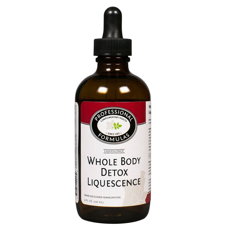 Professional Formulas Whole Body Detox Liquescence 4 Ounces 2 Pack - VitaHeals.com
