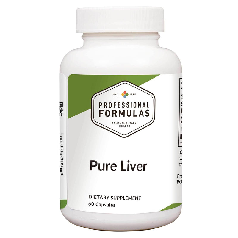 Professional Formulas Pure Liver 60 Capsules 2 Pack - VitaHeals.com