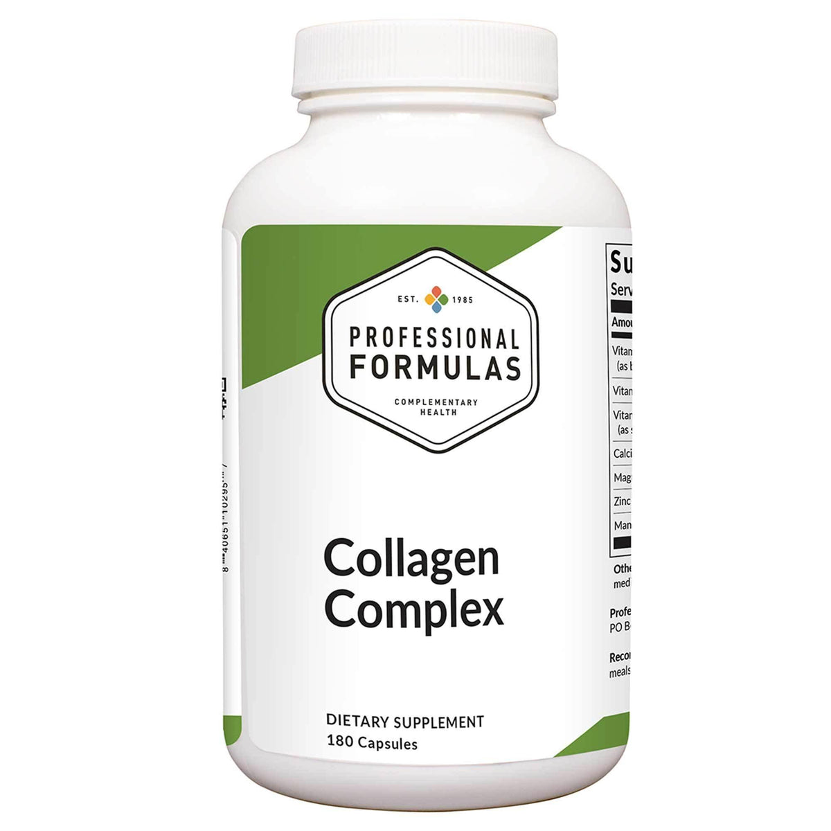 Professional Formulas Collagen Complex 180 Capsules 2 Pack - VitaHeals.com