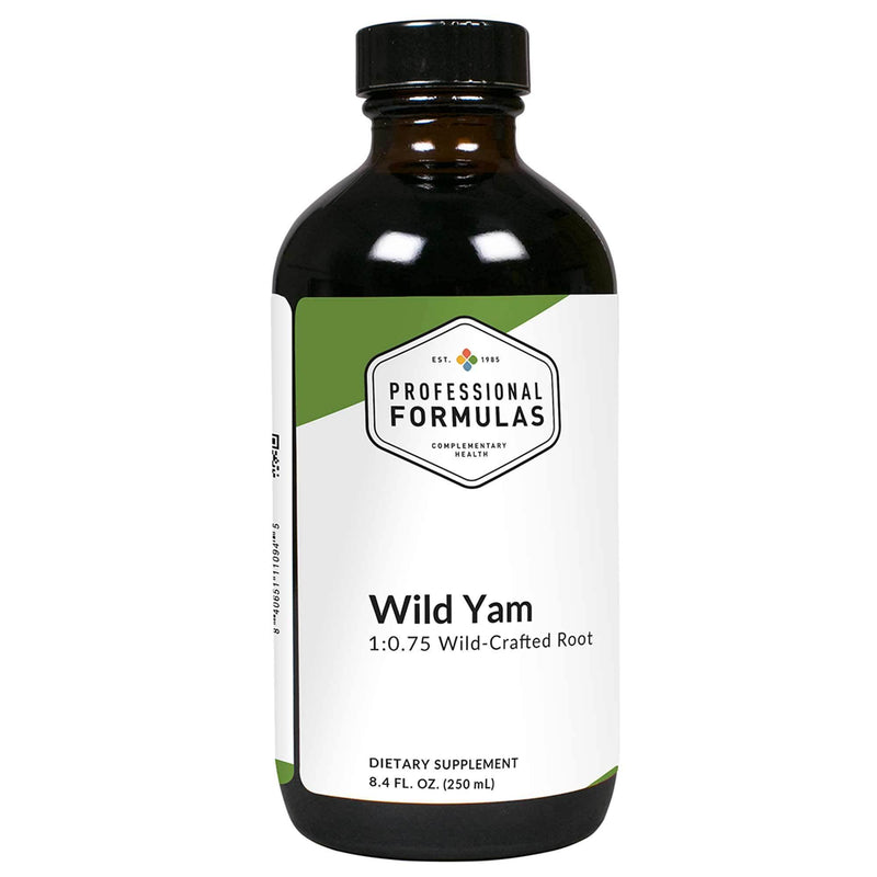 Professional Formulas Wild Yam (Root/Rhizome) Dioscorea Villosa 8 Ounces - VitaHeals.com