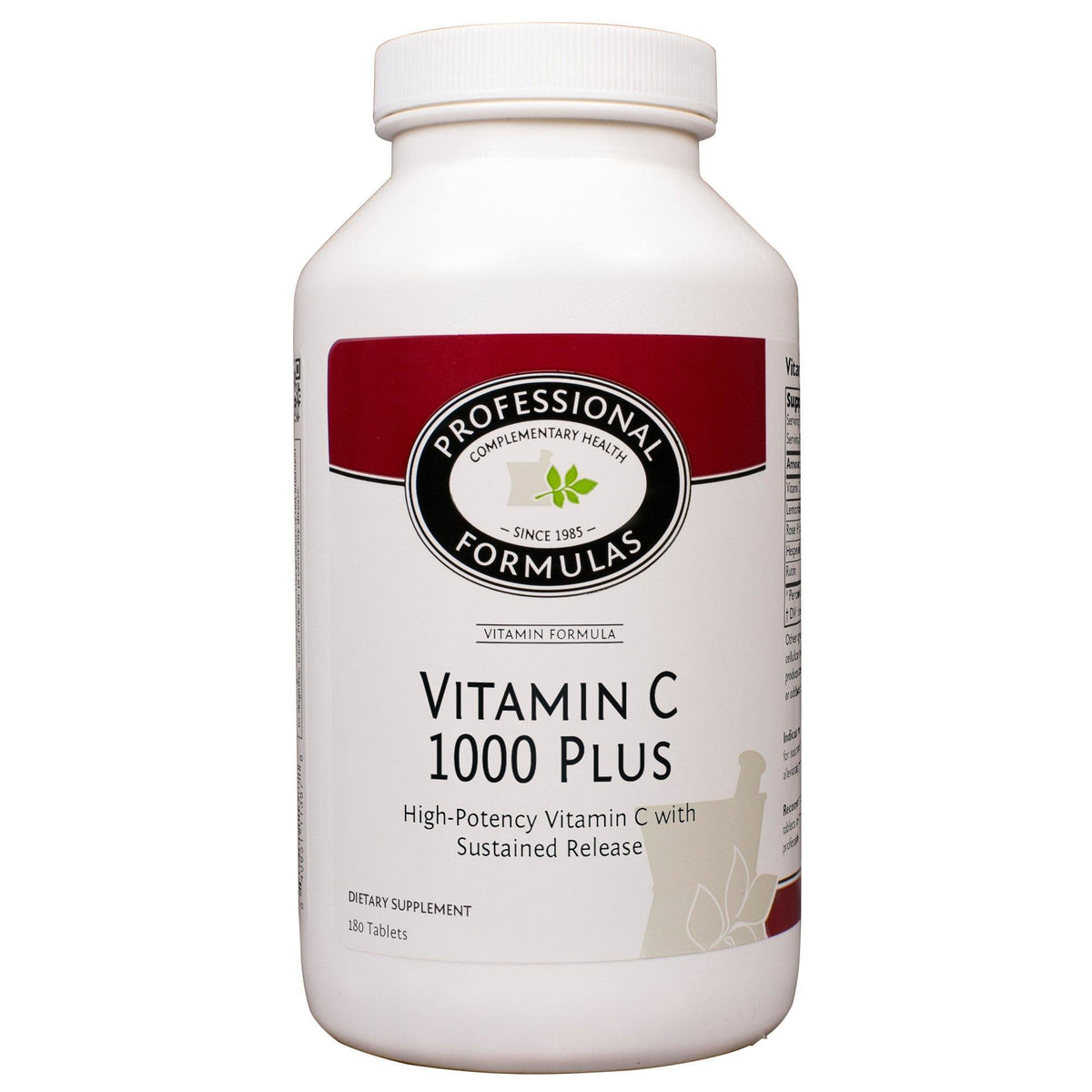 Professional Formulas Vitamin C 1000 Plus 180 Tablets 2 Pack - VitaHeals.com