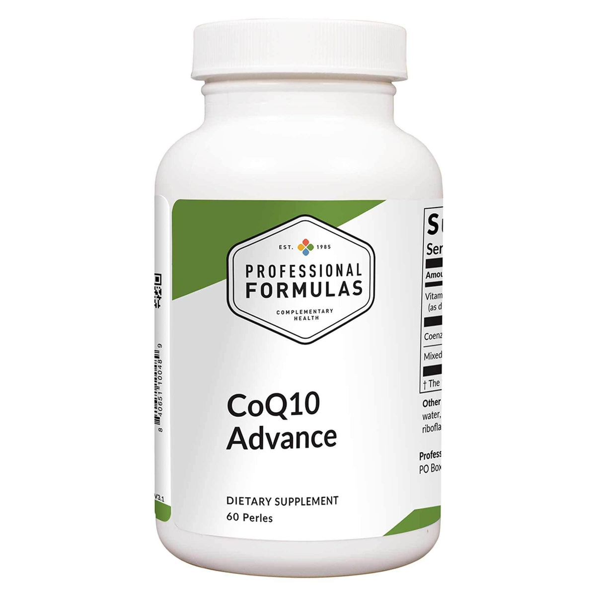 Professional Formulas Coq10 Advance 100Mg 60 Pearls 2 Pack