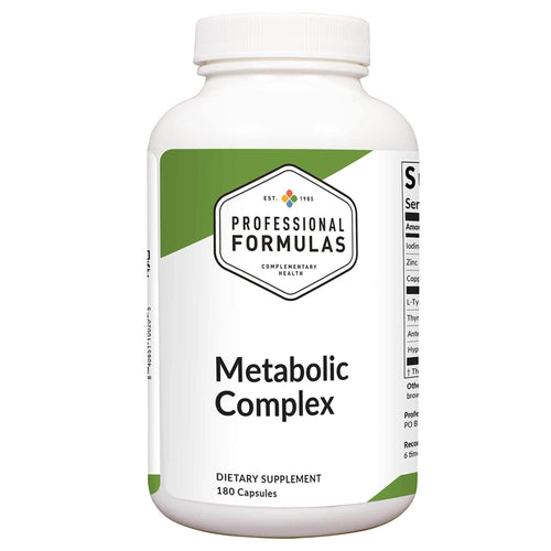 Professional Formulas Metabolic Complex 180 Capsules - VitaHeals.com