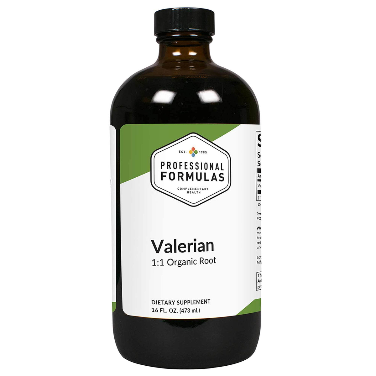 Professional Formulas Valerian Root (Valerian Officianlis) 16 Ounces 2 Pack