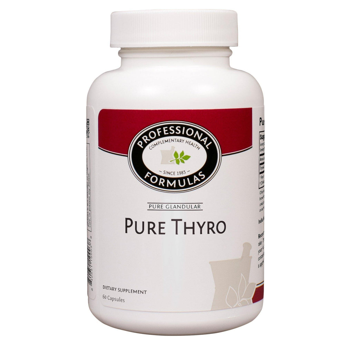 Professional Formulas Pure Thyro 150Mg 60 Capsules 2 Pack