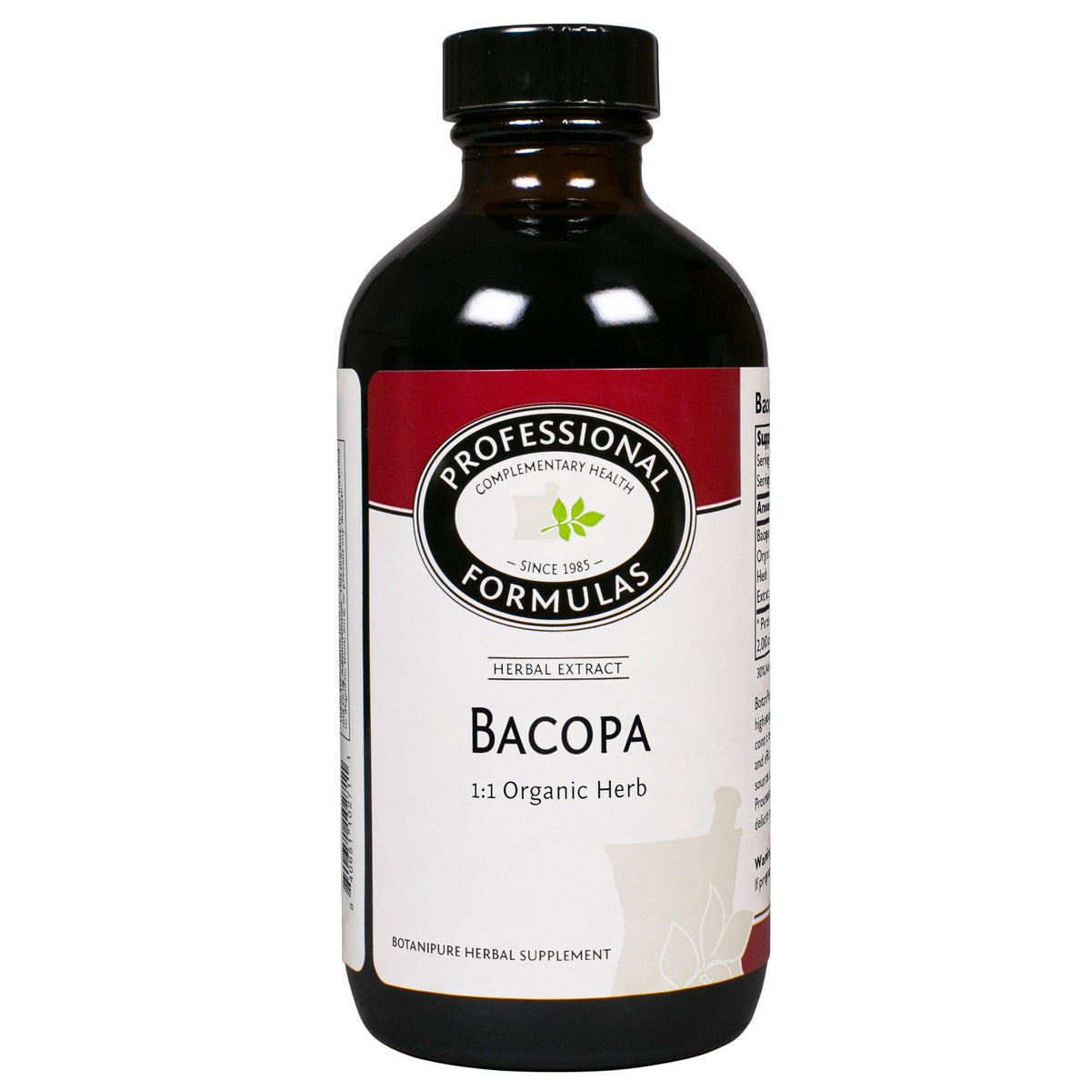 Professional Formulas Bacopa Monniera (Whole Plant) 8 Ounces 2 Pack - VitaHeals.com