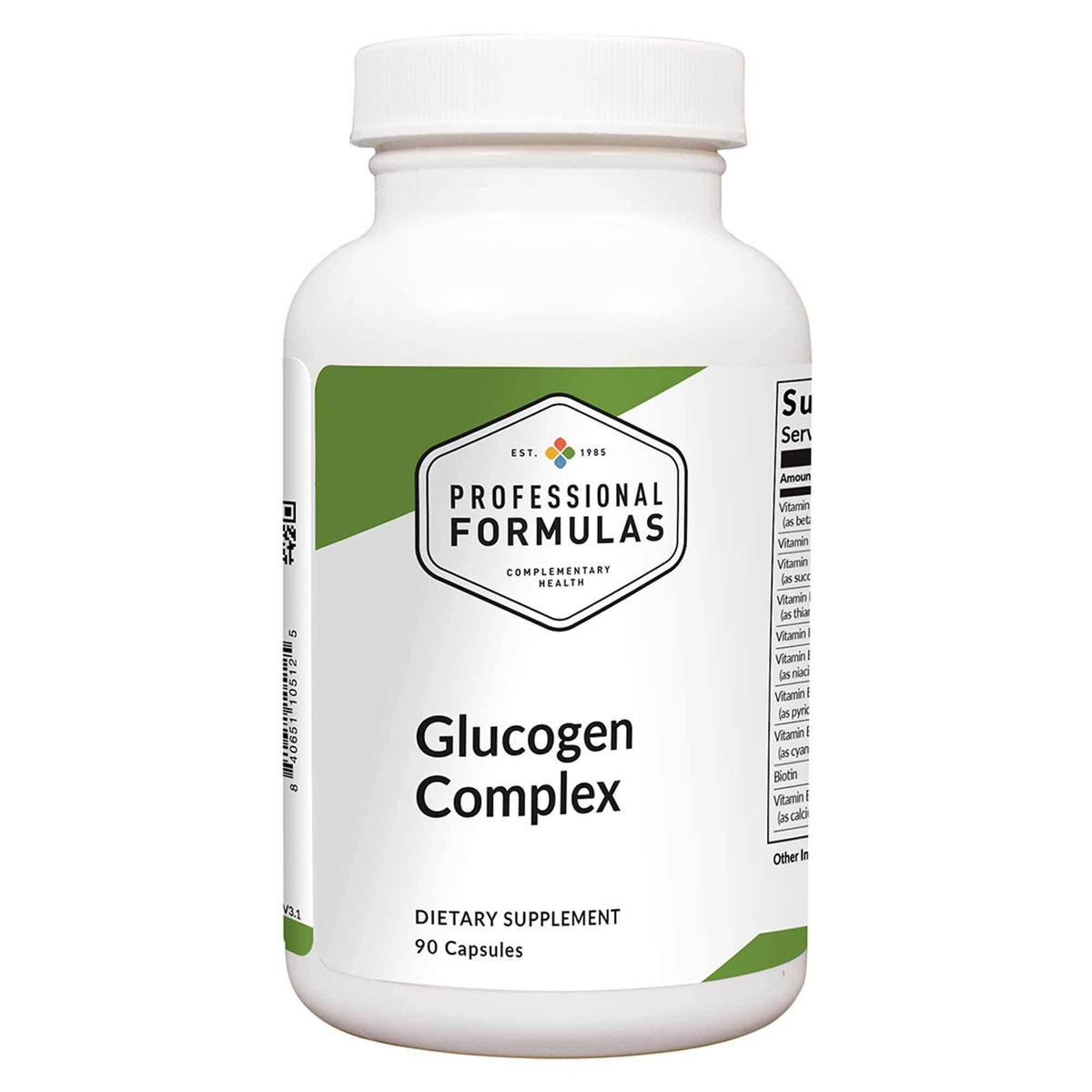 Professional Formulas Glucogen Complex 90 Capsules 2 Pack - VitaHeals.com