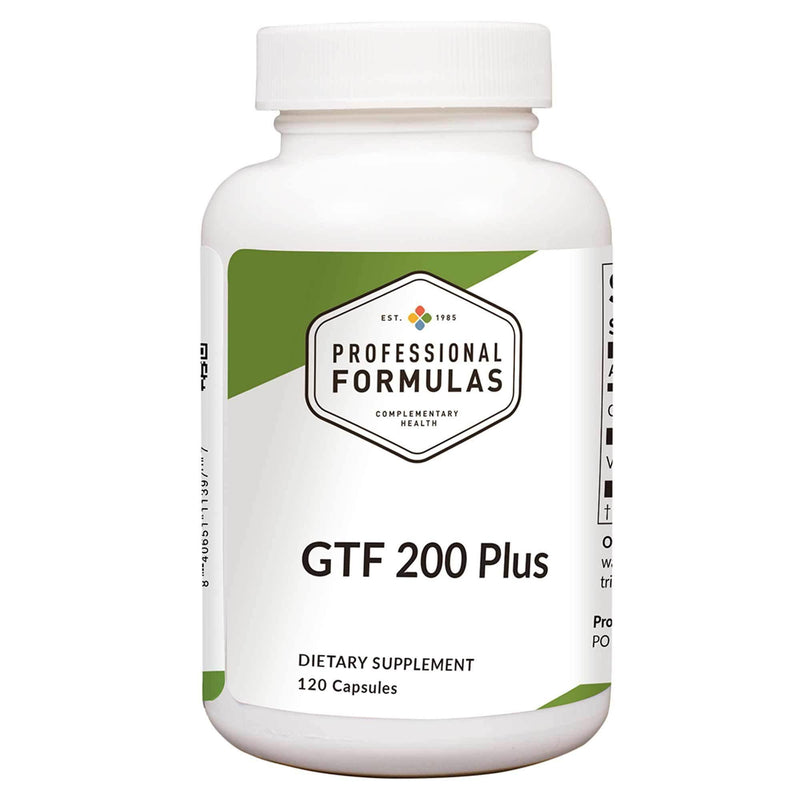 Professional Formulas Gtf 200 Plus 120 Capsules 2 Pack - VitaHeals.com