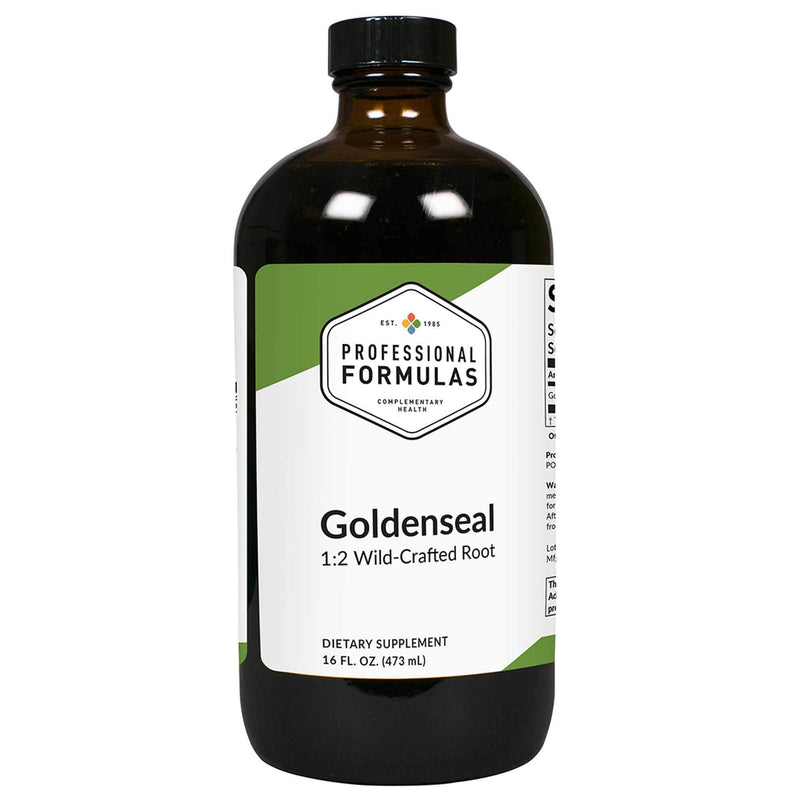 Professional Formulas Goldenseal (Root) Hydrastis Canadensis 16 Ounces - VitaHeals.com