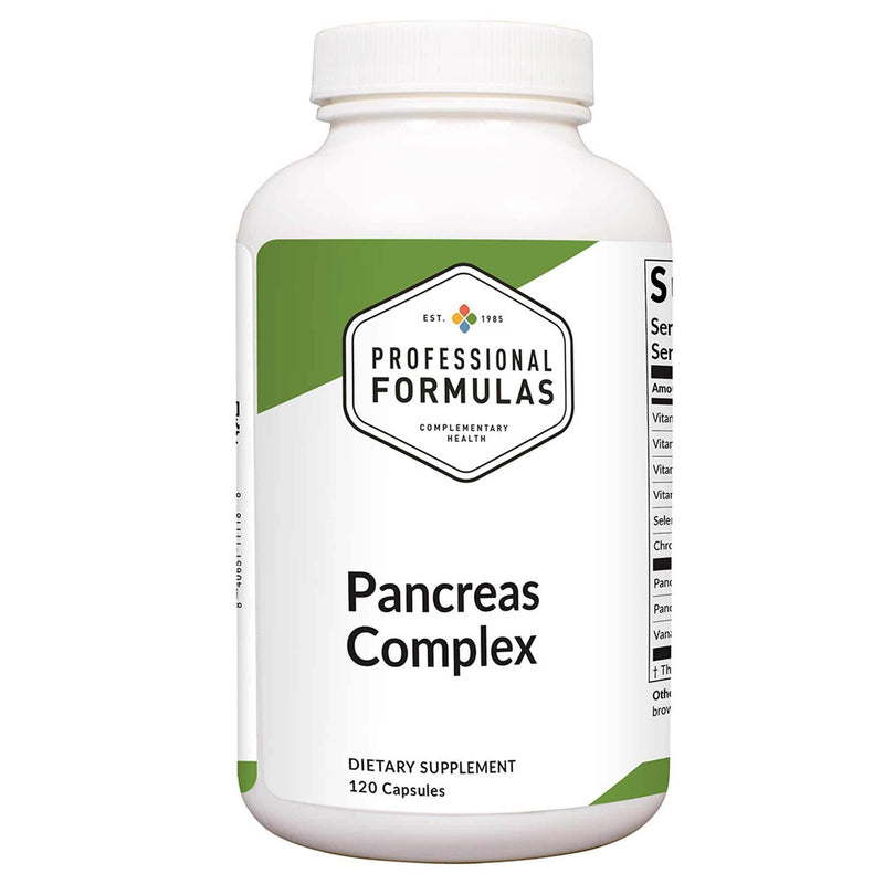 Professional Formulas Pancreas Complex 120 Capsules 2 Pack - VitaHeals.com