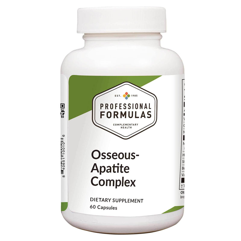 Professional Formulas Osseous-Apatite Complex 60 Capsules - VitaHeals.com