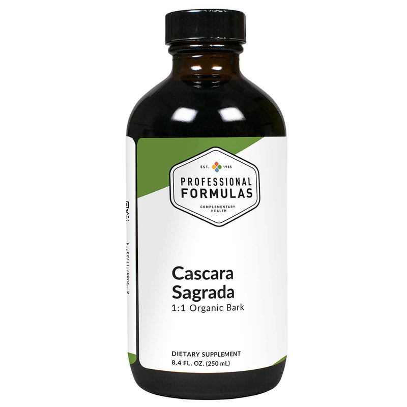 Professional Formulas Cascara Sagrada/Rhamnus Purshiana 8 Ounces - VitaHeals.com