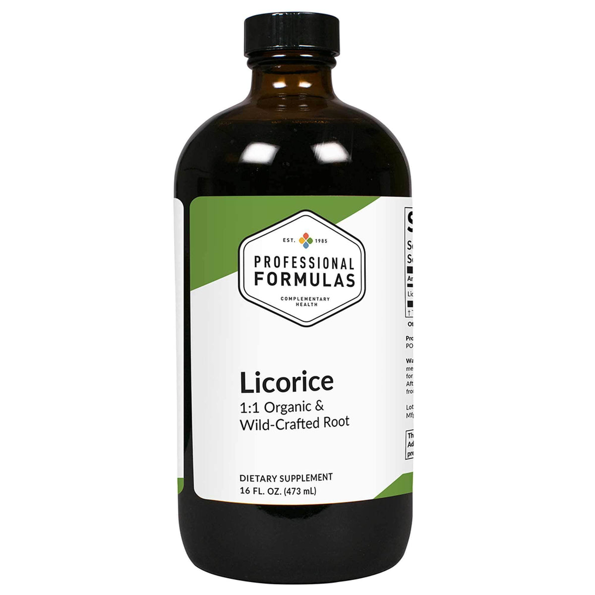 Professional Formulas Licorice Root/Glycyrrhiza Glabra 16 Ounces 2 Pack - VitaHeals.com