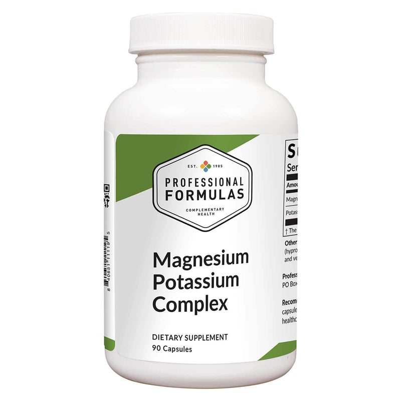 Professional Formulas Magnesium Potassium Complex 90 Capsules 2 Pack - VitaHeals.com
